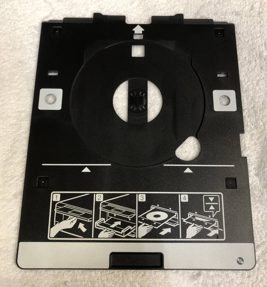 EPSON EP-777 専用 CD-R トレイ CD印刷 レーベル印刷トレイ 正常動作品です。拍卖