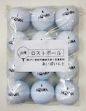129-D1)HONMA D1 (ホワイト) 12個 ロストボール【やや傷あり】拍卖