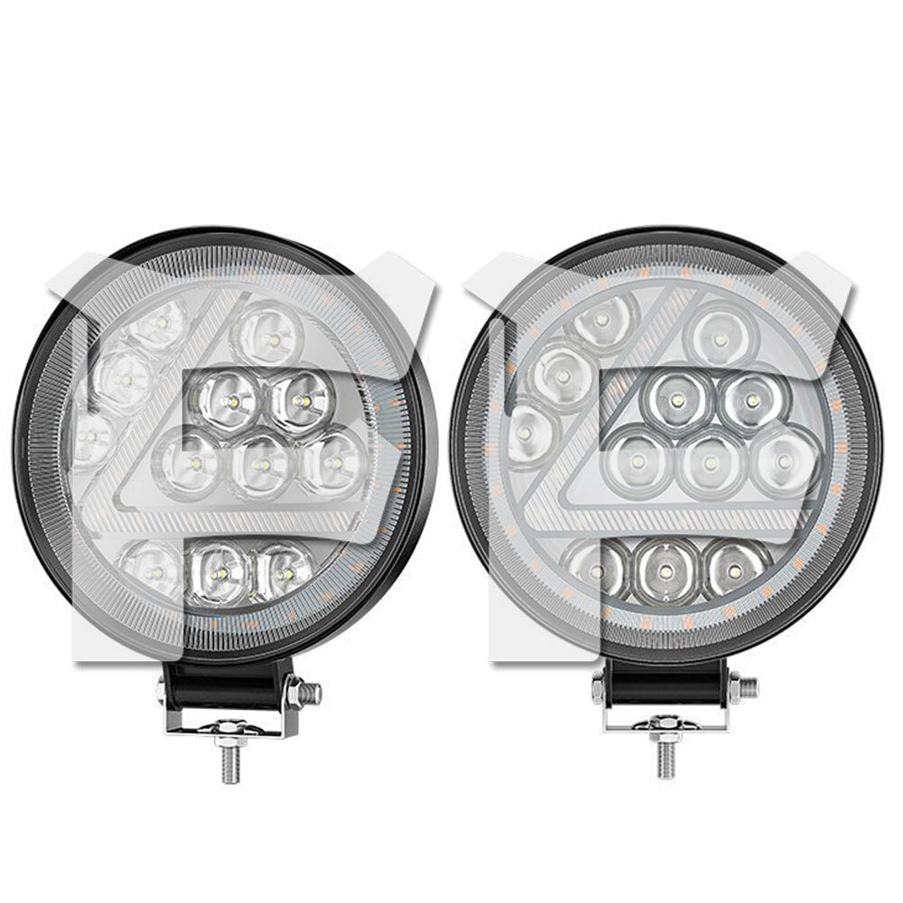 4インチ 作業灯 LED ワークライト 36W 3モードライト ホワイト/イエロー/白黄同時/ストロボ ジープ ジムニー SUV トラック 建設機械 2個拍卖