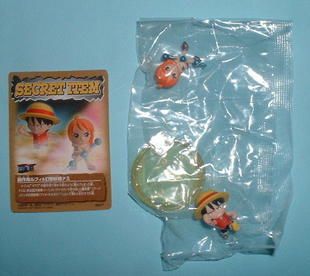 ワンピースコレクション 海賊団ヒーローズ ルフィ&ナミ拍卖