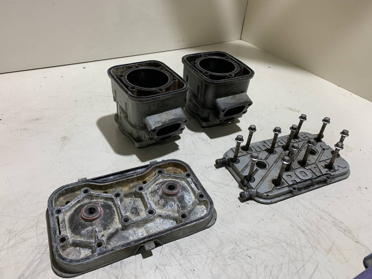 Seadoo 2スト系 GTI RFIから取り外し シリンダー シリンダヘッド 720 シードゥ拍卖