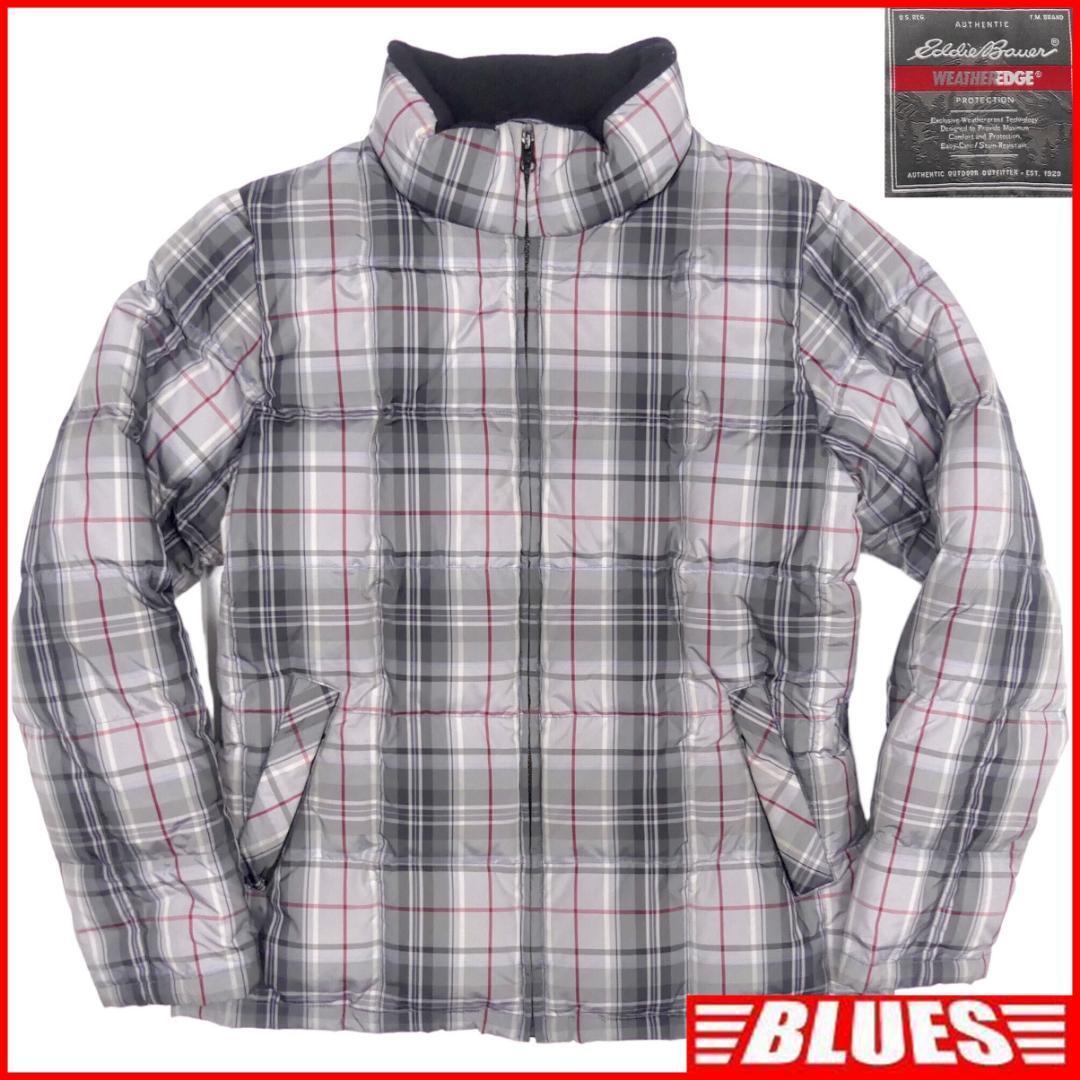 即決★Eddie Bauer★メンズL ダウンジャケット エディーバウアー アウトドア ダウンコート 登山 キャンプ WEATHEREDGE ウェザーエッジ拍卖