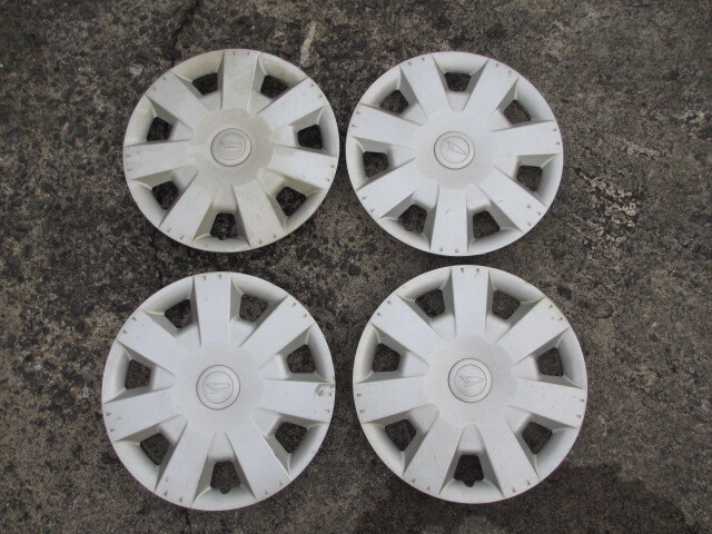 ダイハツ純正14インチホイルキャップ4枚 ホイルカバー拍卖