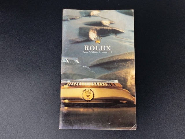 ROLEX ロレックスオイスター冊子 - GMTマスター - デイトナ6265 - サブマリーナー  英語  1980年代 中古(TR240077)送料無料拍卖