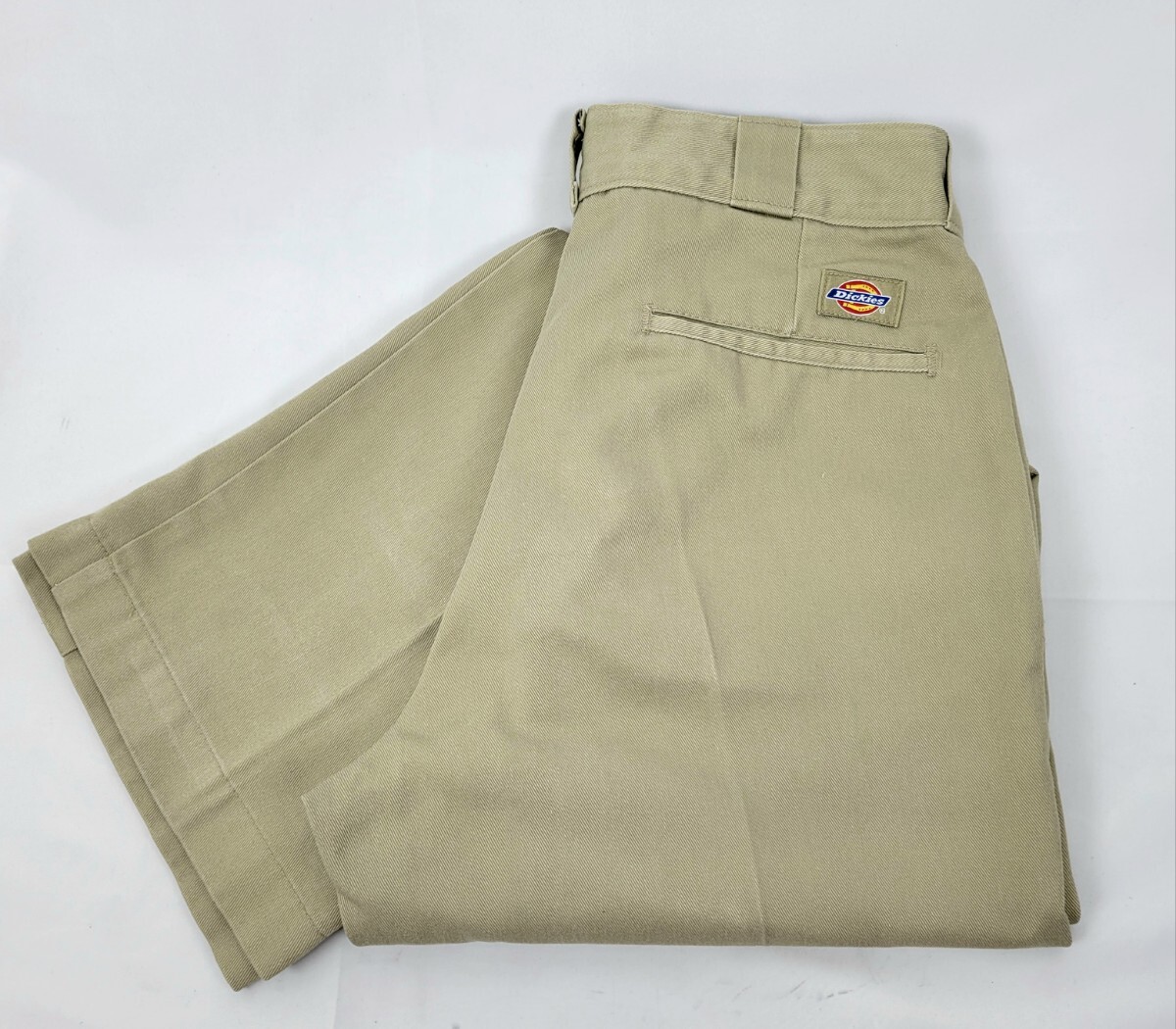 良好 90s USA製 DICKIES 874 W30 42TALON ベージュ 90年代 アメリカ製 ワークパンツ チノパン ディッキーズ 42タロン ビンテージ拍卖