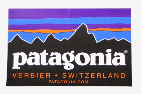 パタゴニア ステッカー ヴェルビエ スイス PATAGONIA VERBIER SWITZERLAND ご当地 スイス ベルビエ STICKER フィッツロイ シール 海外 店舗拍卖