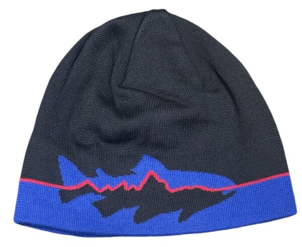 パタゴニア ビーニー ハット フィッツロイ トラウト 28860 FA20 PATAGONIA BEANIE HAT FITZROY TROUT 鱒 魚 フィッシュロイ ニットキャップ拍卖