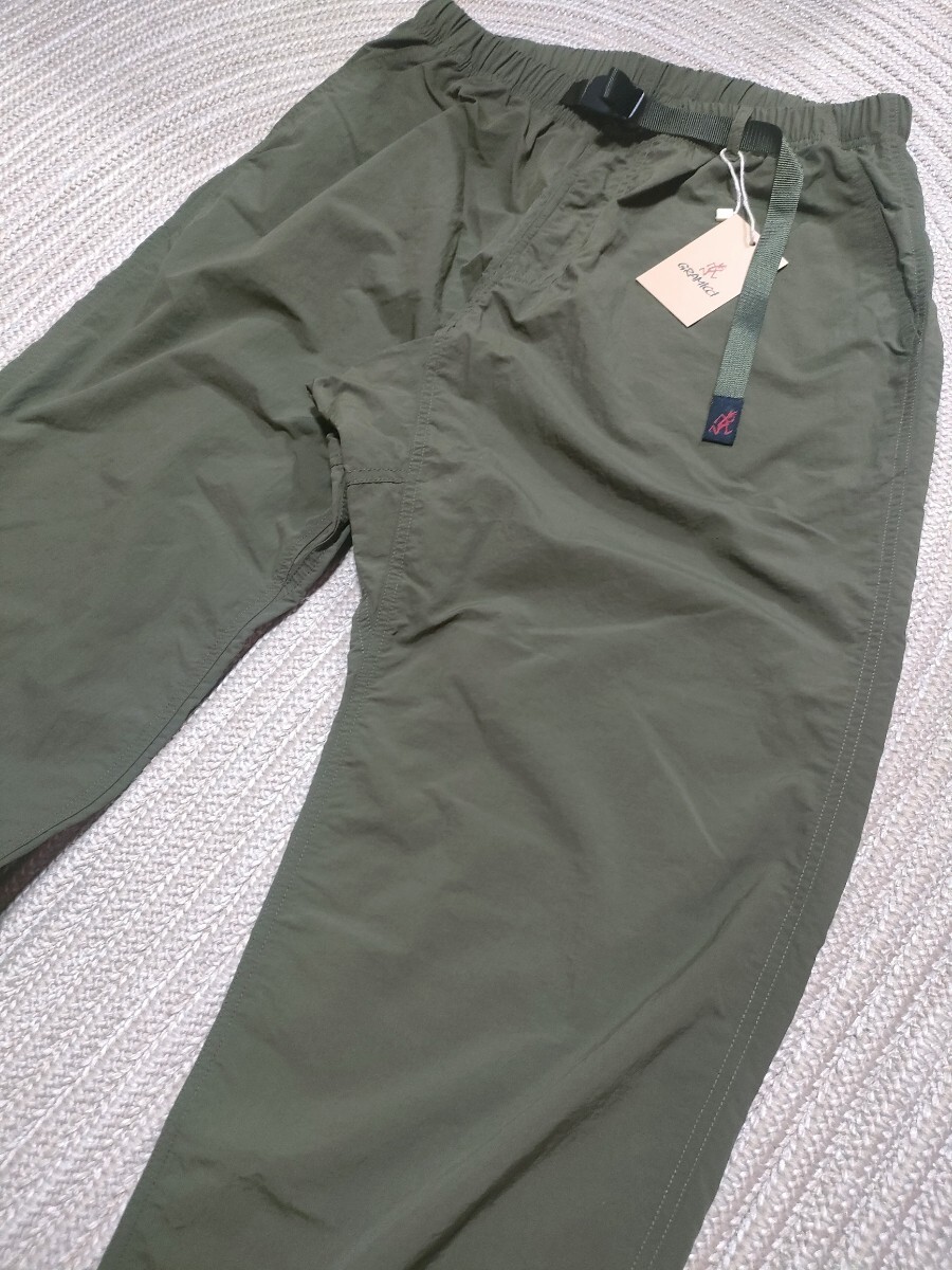 新品 GRAMICCI ナイロン トラックパンツ XL ディープオリーブ グリーン グラミチ 国内正規品 ロングパンツ メンズ 拍卖