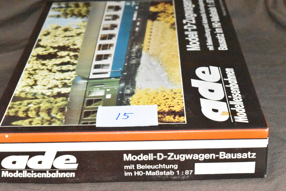 値下!!★☆【入手困難 絶版品】当時1両28800円以上 の半額 ドイツのハイクオリティーモデル。 フルスケール DB客車 By ade 15拍卖