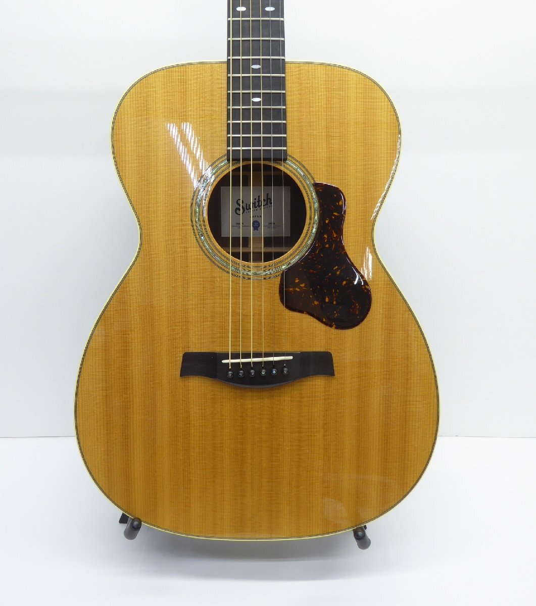 スイッチ Switch OM-70 ※ソフトケース付 アコースティックギター △WG5087拍卖