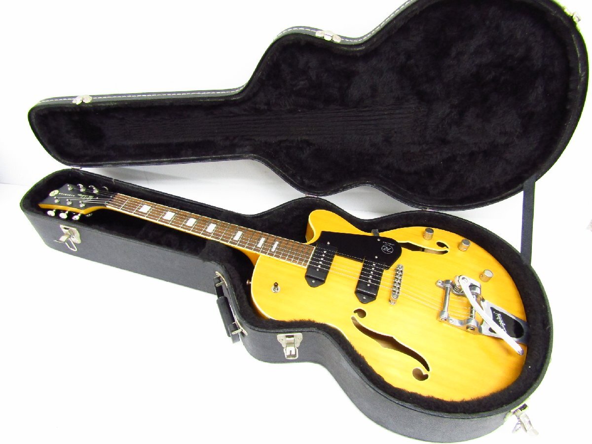 Reverend レヴァランド Pete Anderson ピート・アンダーソン PA-1 セミアコ ハードケース付き★G4602拍卖