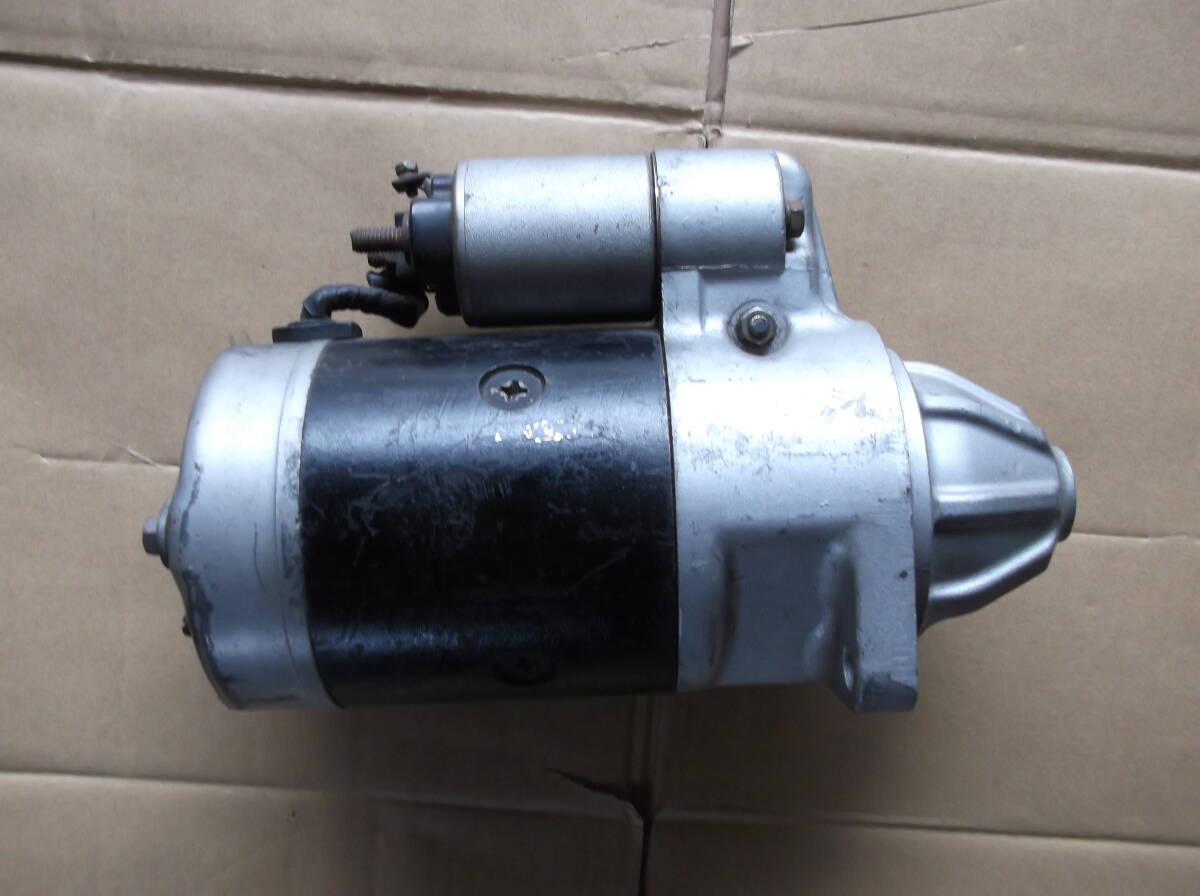 エルフ150 KBD20 KAD C190エンジン用セルモーターリビルト品(S12-58)12V日立製拍卖