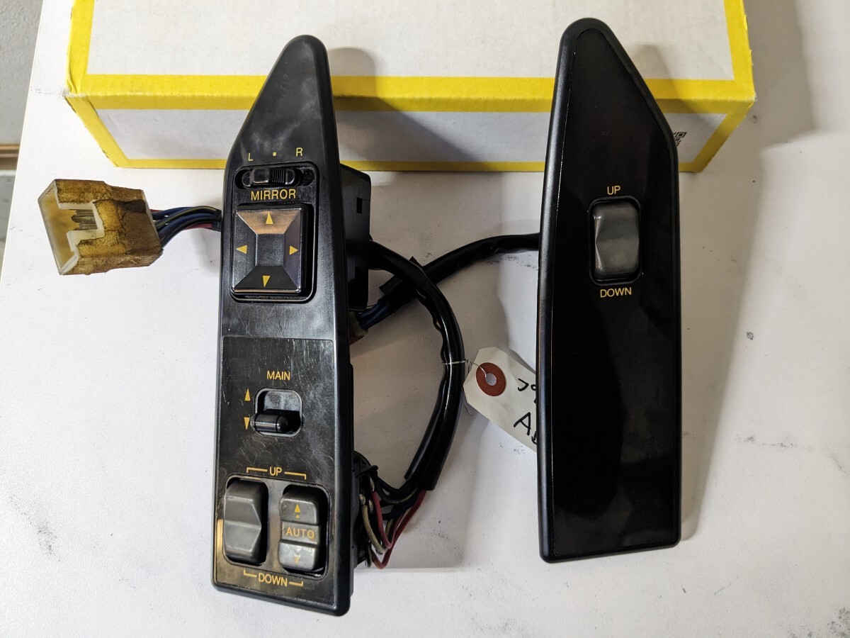 ホンダ HONDA プレリュード 2代目 AB スイッチ ウインドウ ウインド ミラー 拍卖