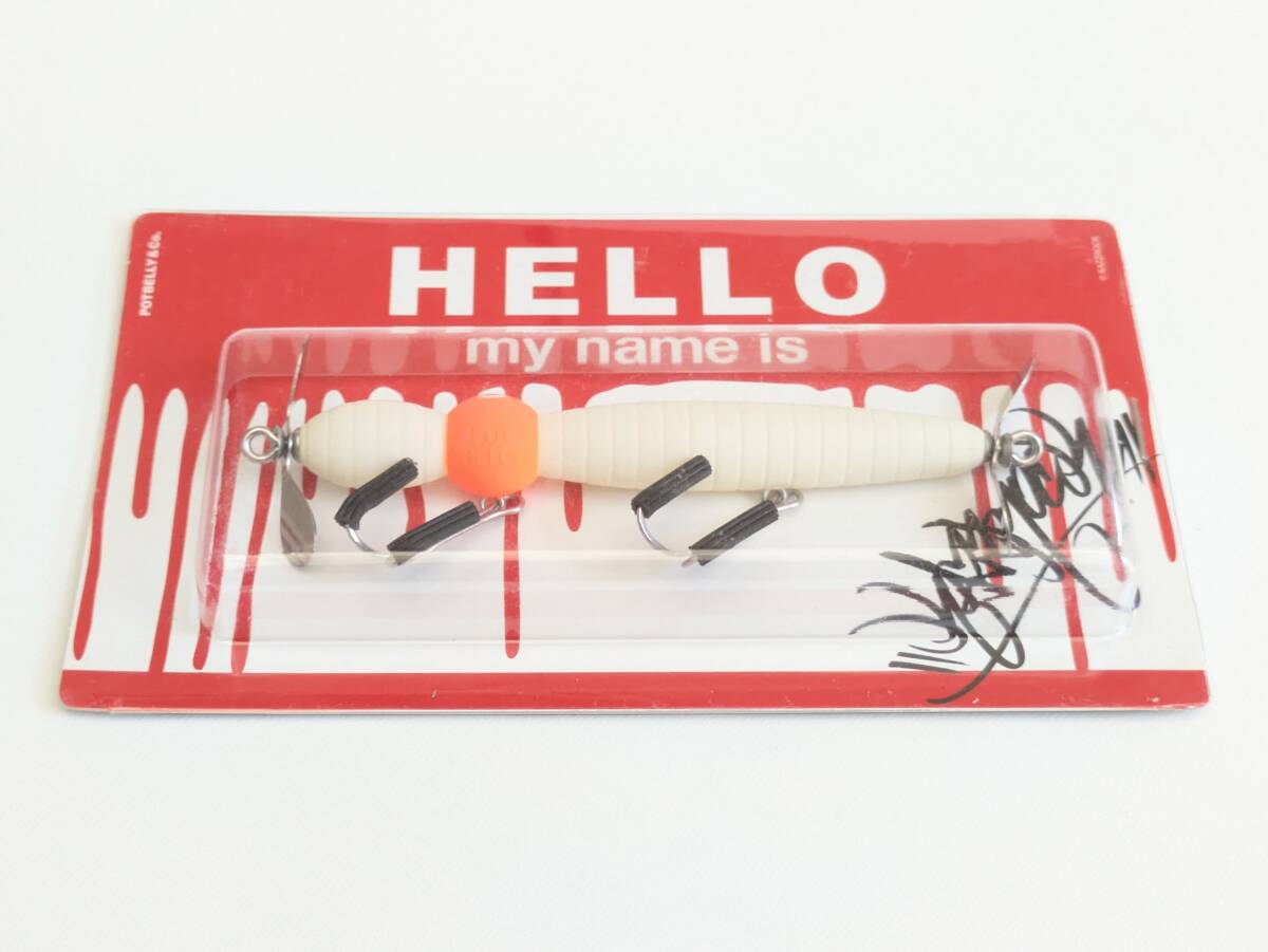 ポットベリー デビルワーム 未使用 フローティング ダブルスイッシャー ①拍卖