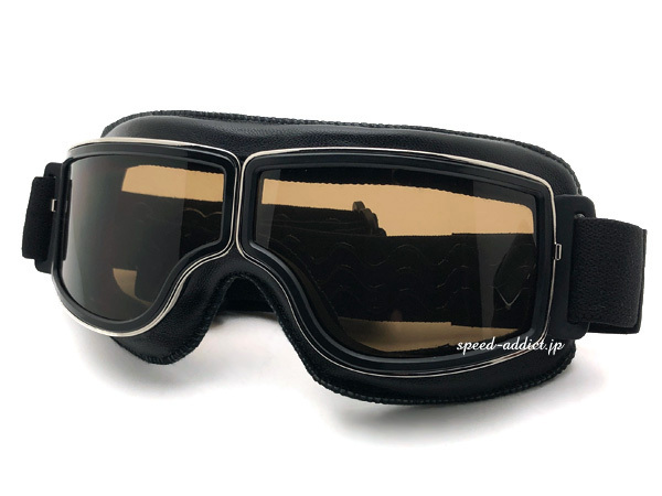 baruffaldi JTT GOGGLE BLACK/バルファルディゴーグルバイカーカフェレーサークラシカルクラシックピアジオベスパランブレッタ英国車50s60s拍卖