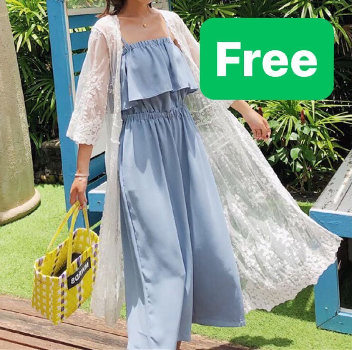 カーディガン 花柄 レース 薄手 ロング ガウン シースルー トレンド セレブ キレイ ホワイト 白 ビッグシルエット パーティ フリーサイズ 拍卖