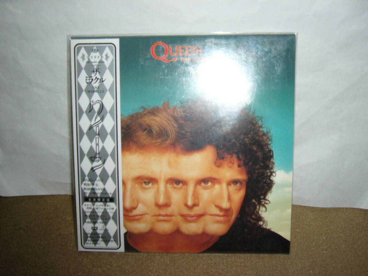 八十年代集大成的な躍動感・色彩感強い大傑作 「The Miracle」旧リマスター紙ジャケット仕様限定盤 国内盤未開封新品。拍卖