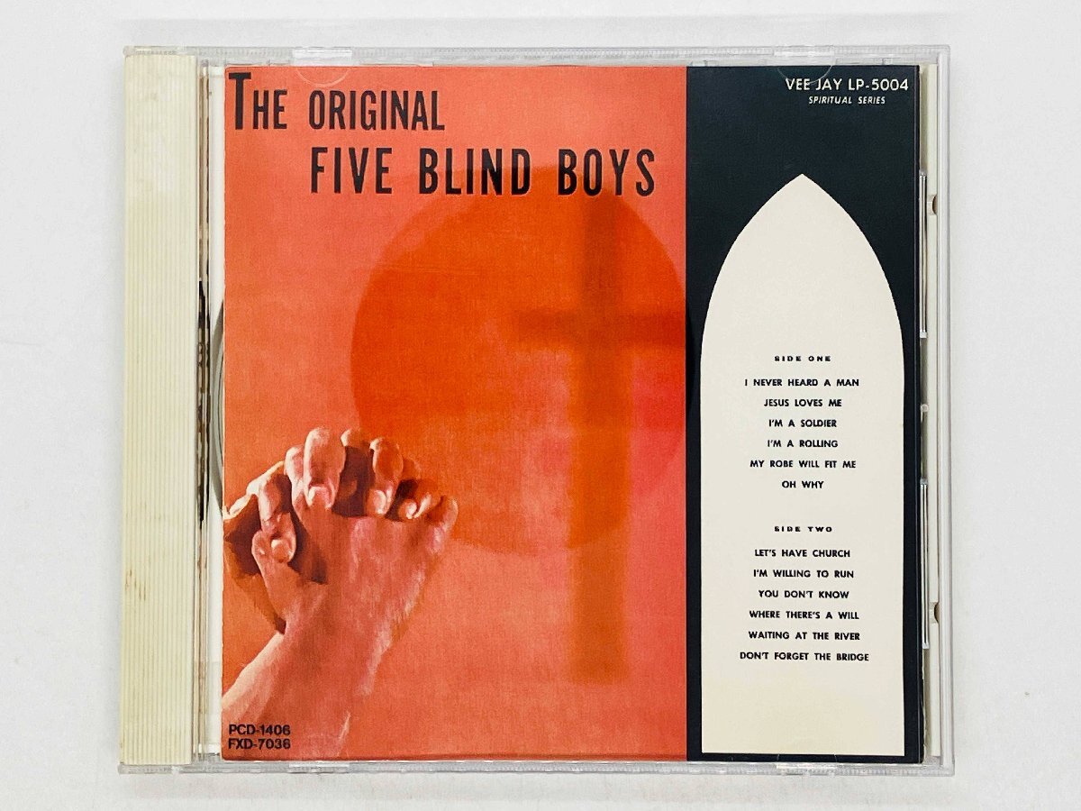 即決CD THE FIVE BLIND BOYS / THE MISSISSIPPI VS. THE ALABAMA / ファイヴ ブラインド ボーイズ / PCD-1406 J05拍卖
