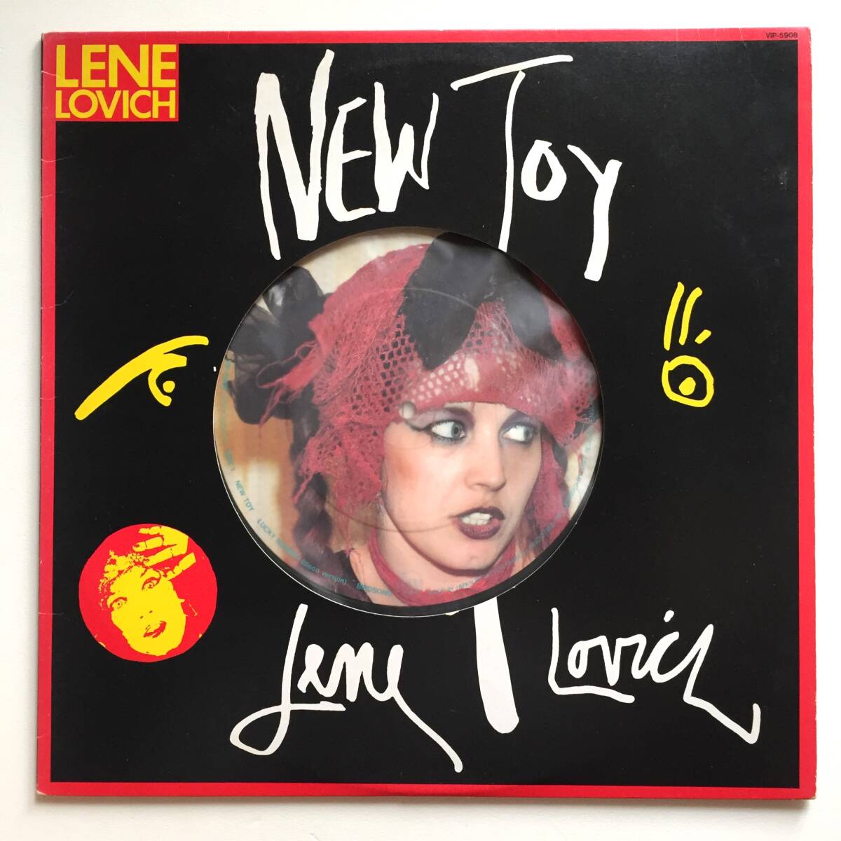 ◆Lene Lovich New Toy 12" レコード ピクチャーラベル 国内盤 81年 リーナラヴィッチ ニューウェイヴ 検 ニナハーゲン拍卖