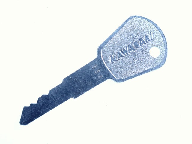 カワサキ純正A1/A7キー ♯554NOS 1個 sumurai avenger拍卖