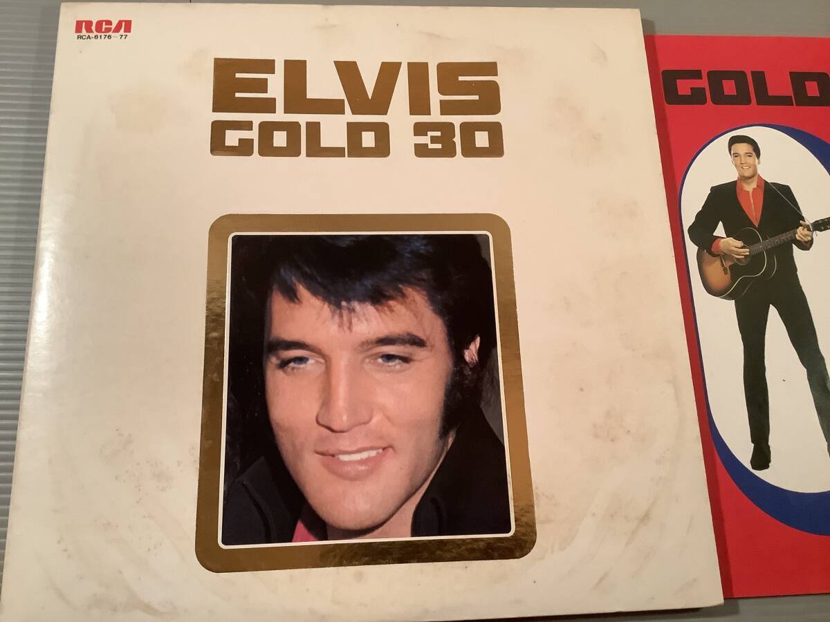 LP(2枚組 日本盤)●エルヴィス・プレスリー/GOLD30※豪華ブックレット付●拍卖