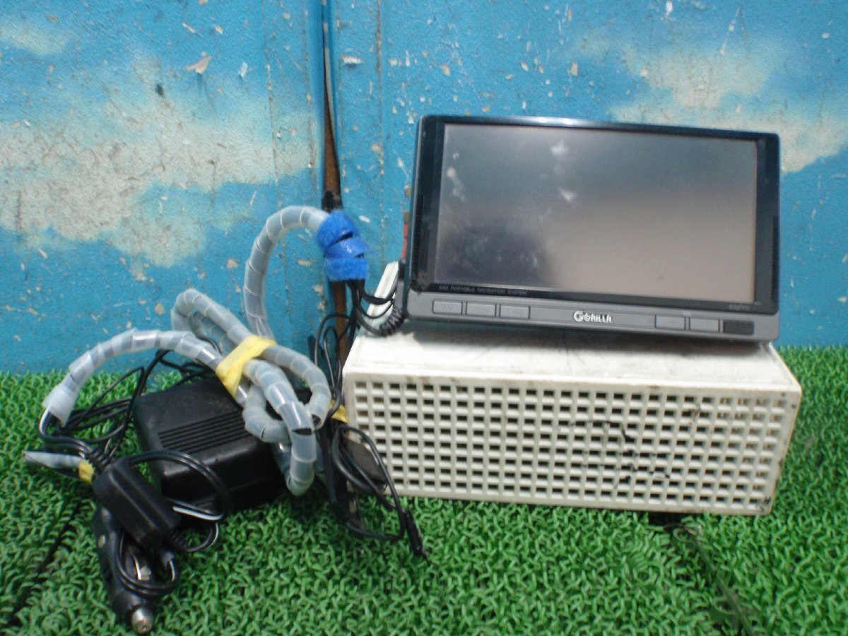 ★ HA1W i 三菱 アイ についていた 社外 ポータブルナビ ゴリラ サンヨー NV-JM710DT  340448JJ拍卖