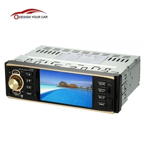 CSN631#★新品★ 4.1インチユニバーサルTFT HD 1080P BTカーラジオMP5プレーヤー デジタルスクリーンラジオ / TF FM AUX入力拍卖