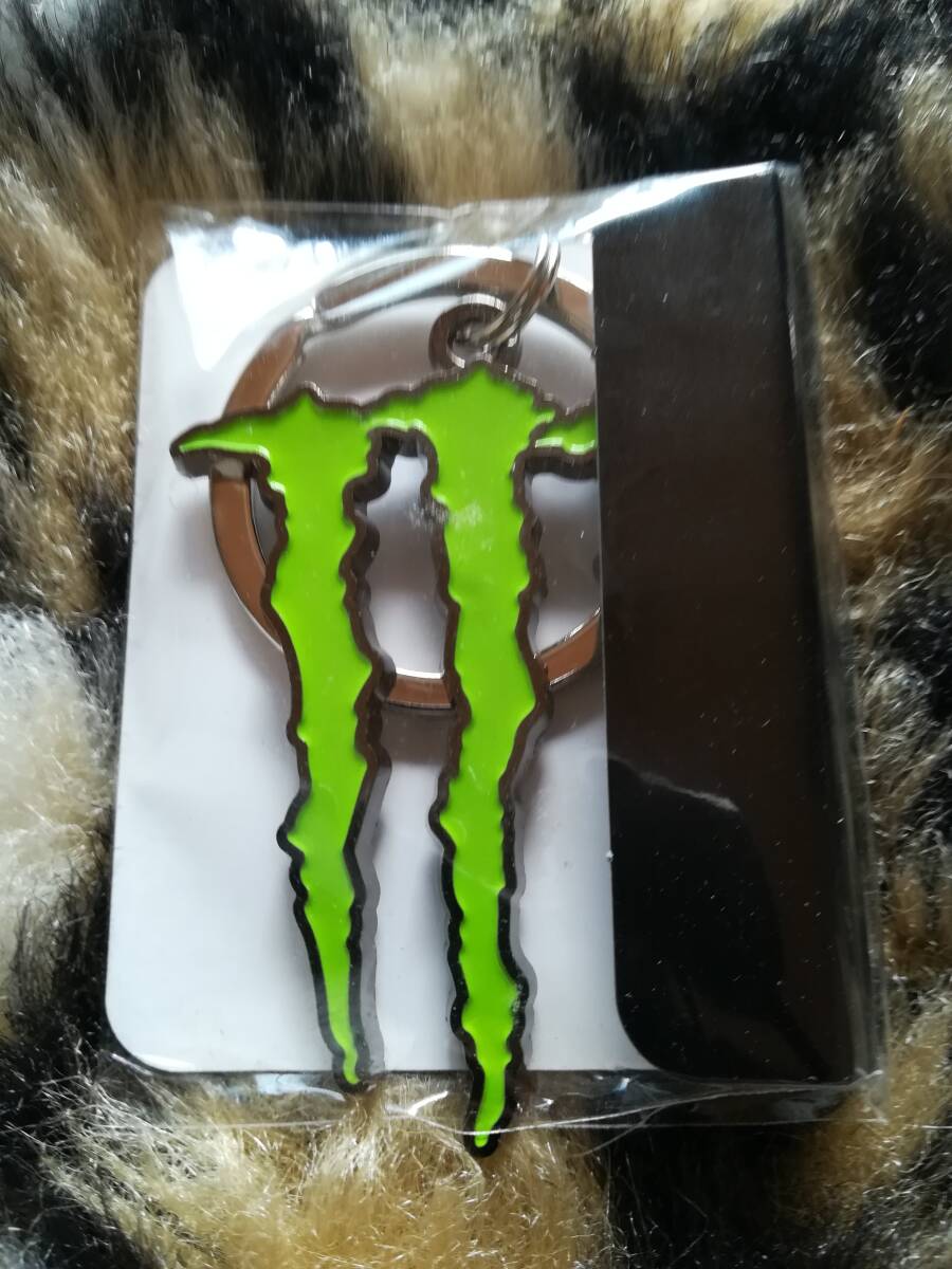 【未開封】モンスターエナジー ロゴ キーホルダー キーリング拍卖