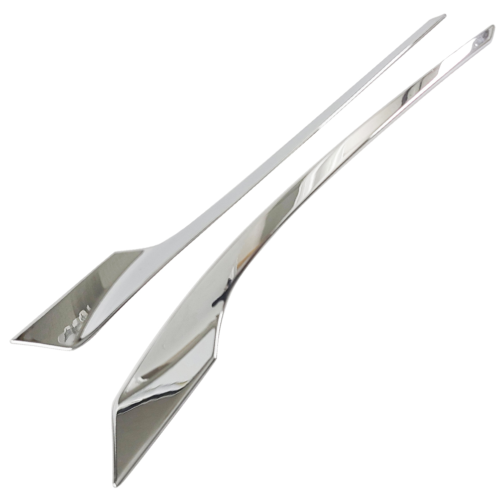 トヨタ PRIUS プリウス 60系 フロントフロントフォグ ガーニッシュ 鏡面メッキ仕上げ 2P@拍卖