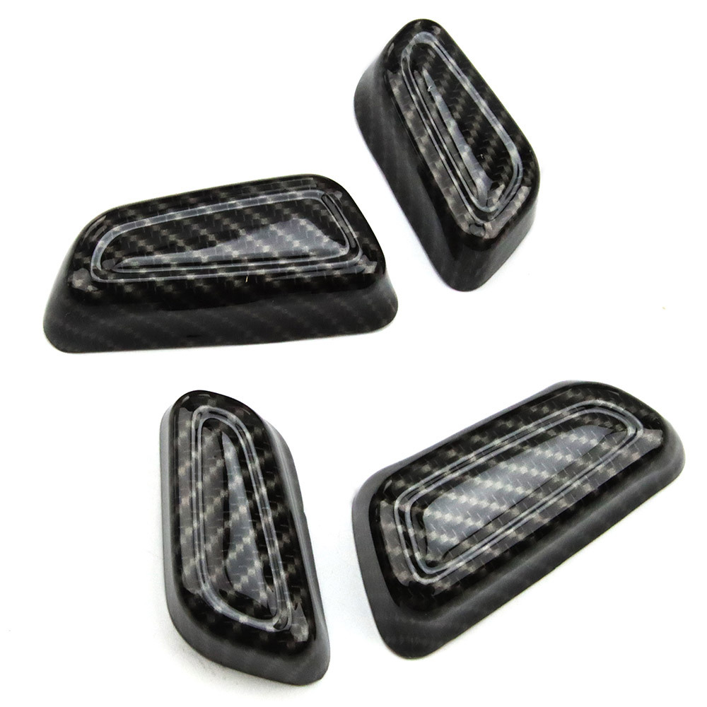 アルファード40系 ヴェルファイア40系 1列目 シートスイッチカバー ガーニッシュ カーボン調 4P (トクトヨ)Tokutoyo Tokutoyo拍卖