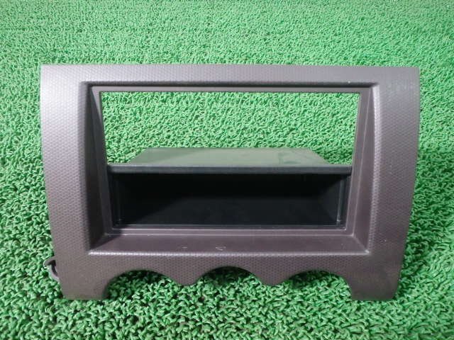 ●パジェロミニ H58A H21/4 オーディオパネル枠 8002A655VA 取付問題無し 小物入れ付 現品品番/8002A655ZZ 在庫処分拍卖
