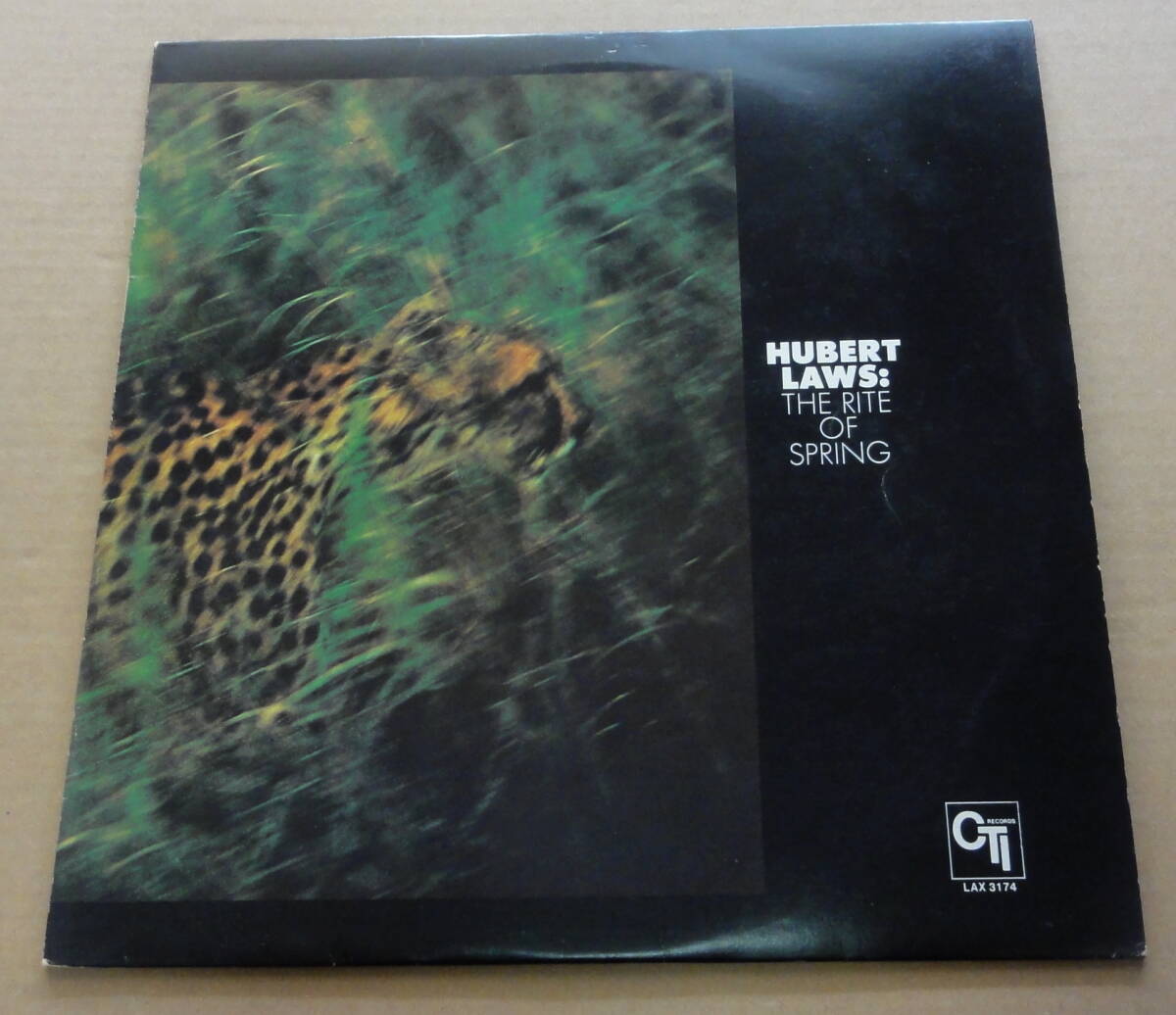 Hubert Laws ヒューバート・ロウズ / The Rite Of Spring 春の祭典 LP CTI Records ジャズフルート クラシック音楽 JAZZ FLUTE拍卖