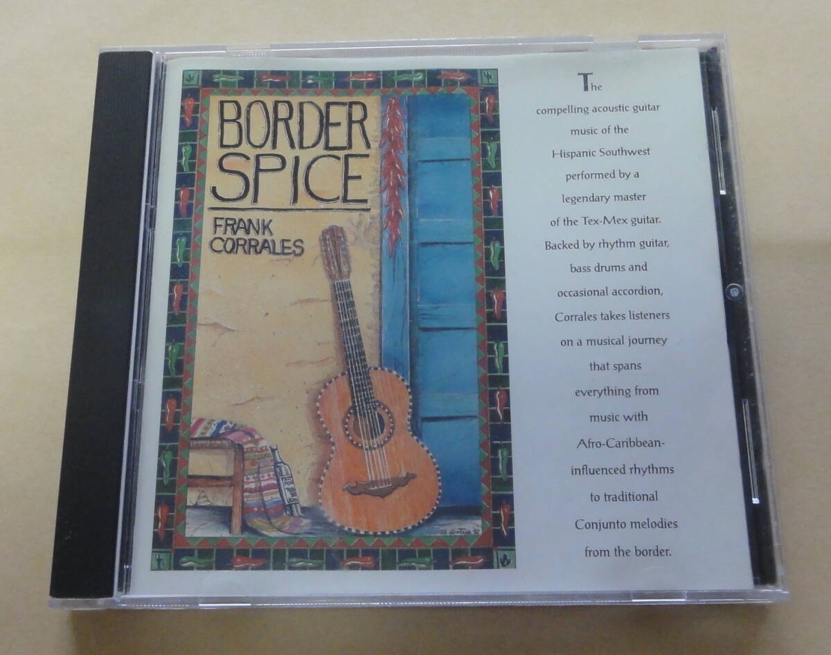 Frank Corrales / Border Spice CD Talking Taco Music Tejano Tex-Mex music メキシコ音楽 アコースティックギター アコーディオン拍卖
