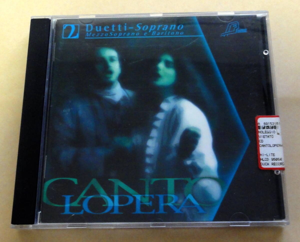 Cantolopera Duetti Soprano 2 / CD オペラ デュエット ソプラノ Duets for Soprano Mezzo Soprano Baritone拍卖