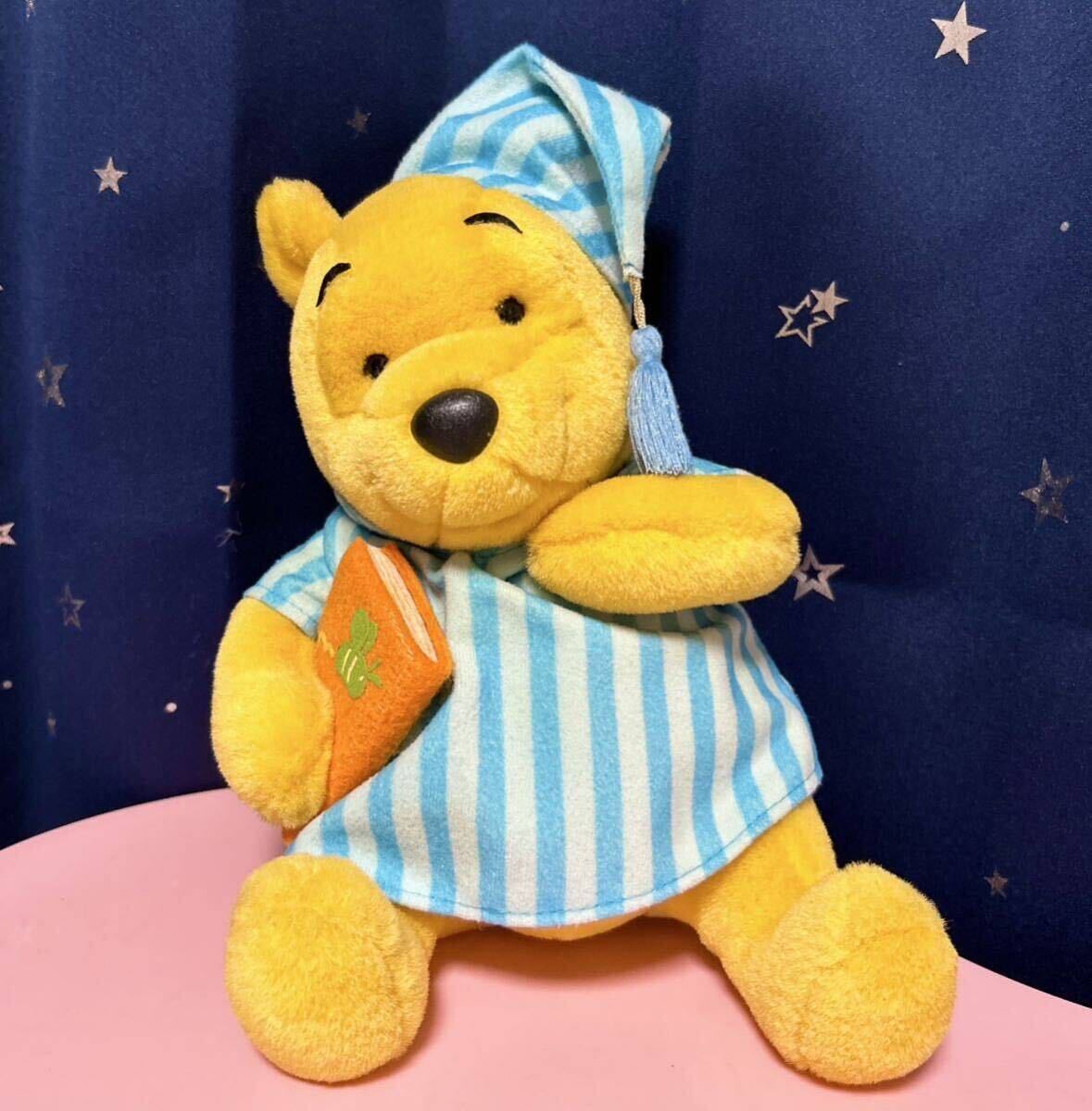 レトロ くまのプーさん サンアンドスター ぬいぐるみ パジャマ ディズニー レア拍卖