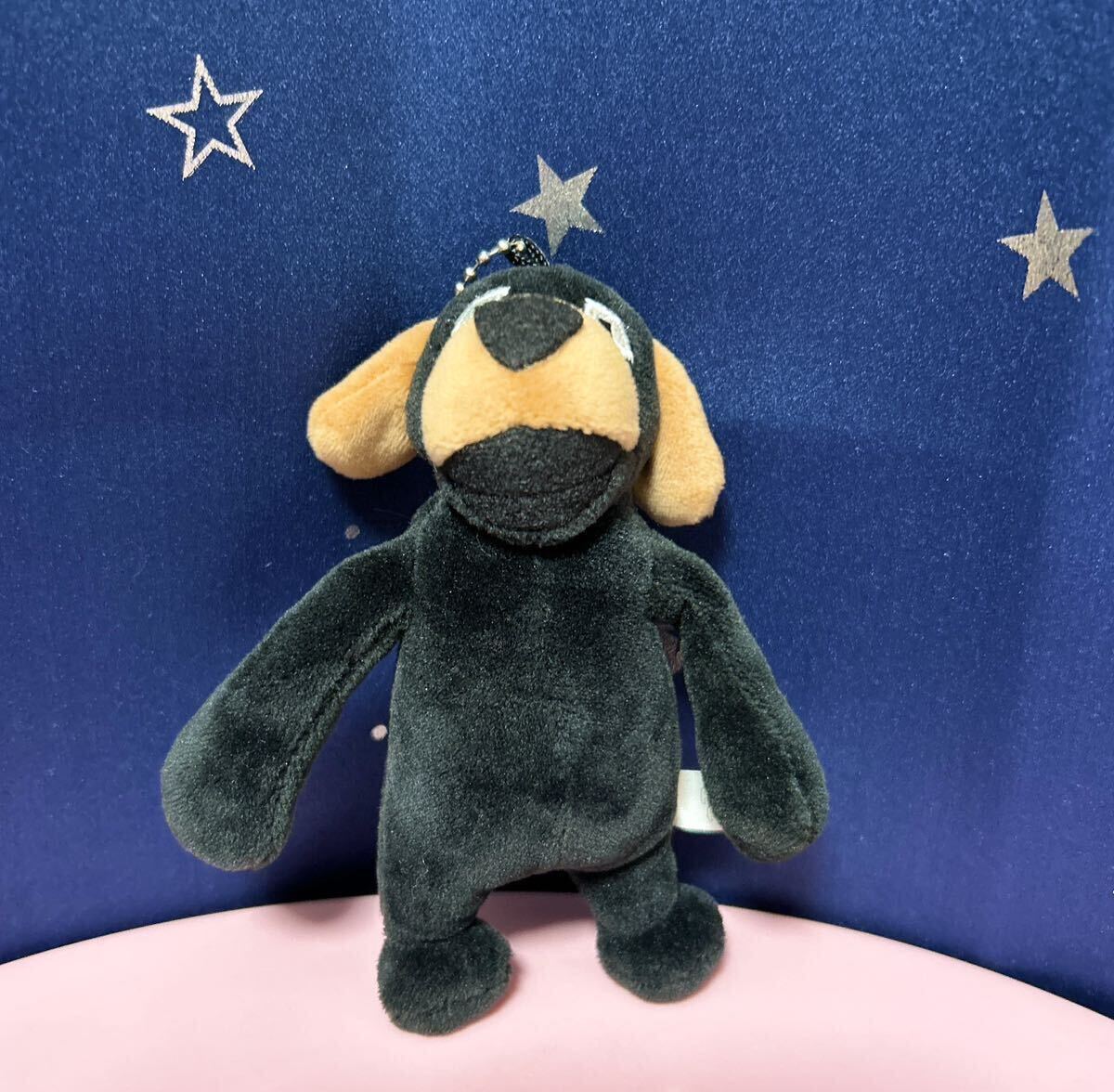 ヒューマンフォールフラット バディ ぬいぐるみマスコット 犬 黒 HUMAN Fall Flat 拍卖