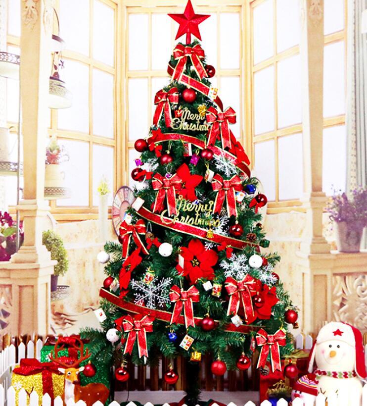 2色選択可クリスマスツリー240cm高濃密度豪華なクリスマスツリーのオーナメントセット付き 組立簡単 家庭 お店クリスマスグッズ プレゼント拍卖