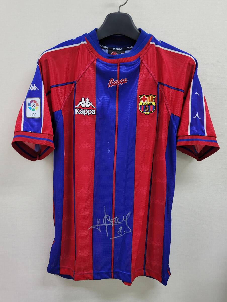 97-98バルセロナ Barcelona(H)#8 フリスト・ストイチコフ STOICHIKOV 正規KAPPA リーガ仕様 L拍卖