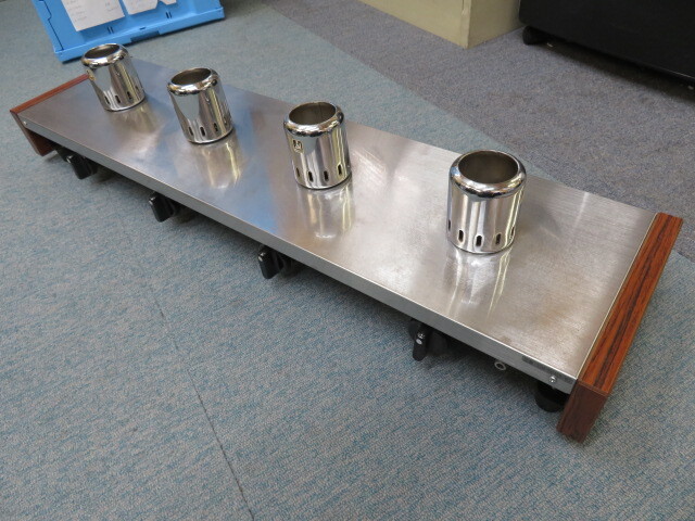 山岡金属工業 サイフォンガステーブル LPガス シルクルーム SSH-504SD 4連 喫茶店 コーヒー ホテル 業務用 プロパンガス 116486拍卖