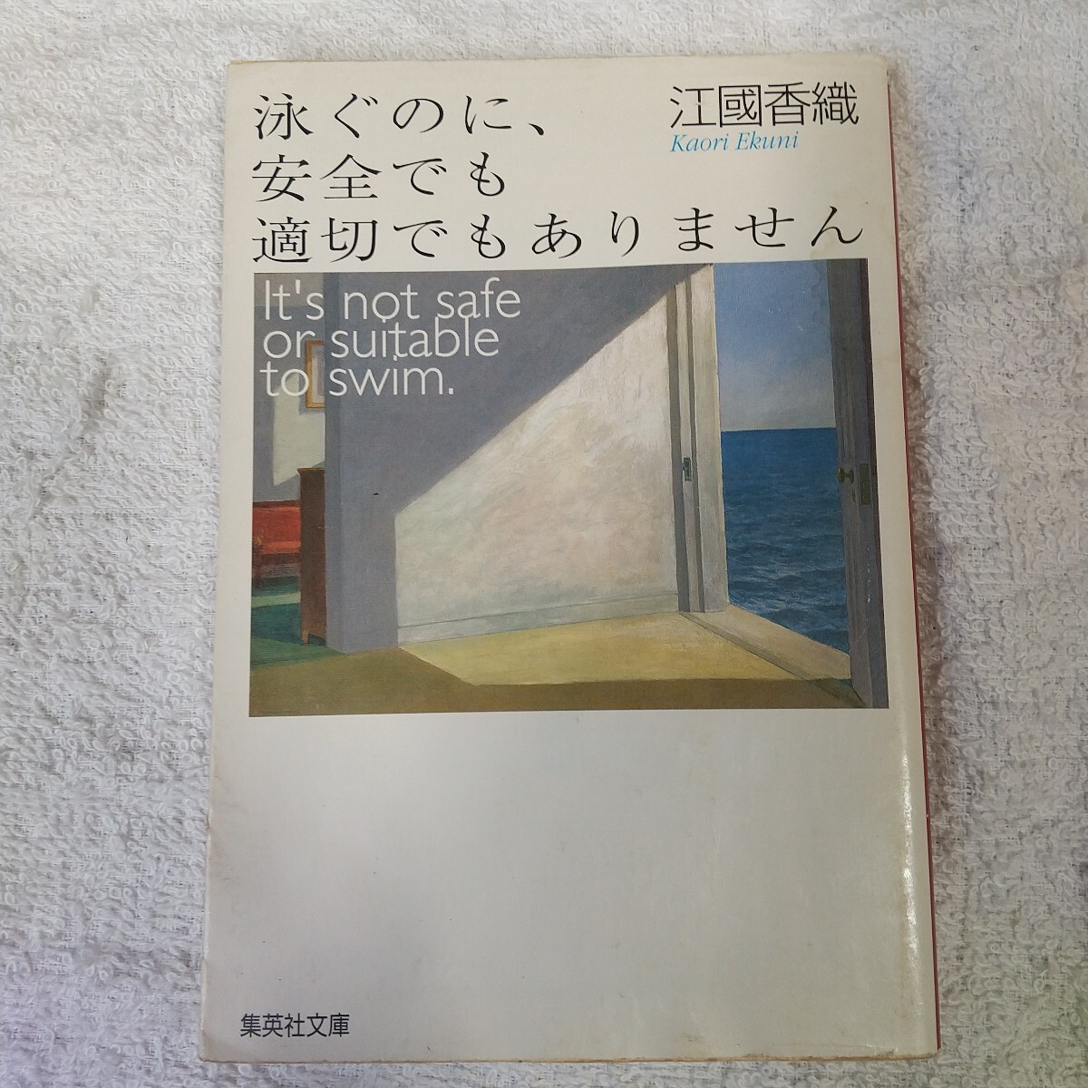 泳ぐのに、安全でも適切でもありません (集英社文庫) 江國 香織 9784087477856拍卖