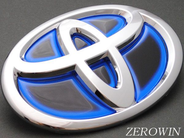 トヨタ ヒートブルーエンブレムシート BDH-T01 ウレタン樹脂盛 純正エンブレムに簡単貼付 ZEROWIN拍卖