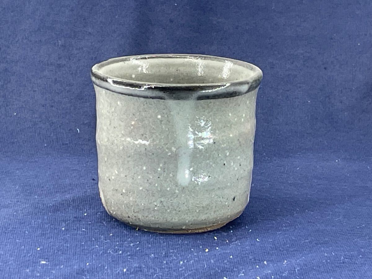 唐津焼 ぐい呑 皮鯨 絵唐津 酒盃 B-41拍卖