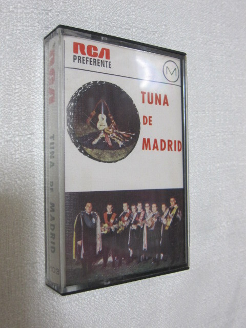 輸入版ミュージックカセットテープ「TUNA DE MADRID」スペイン音楽 1981年 スペイン マドリード製拍卖