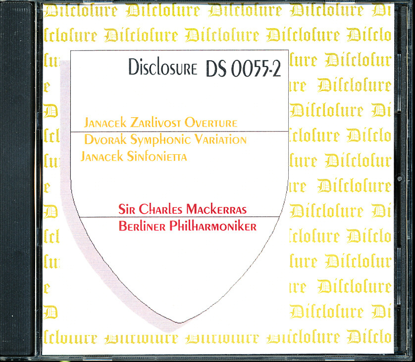 Disclosure チャールズ・マッケラス/Charles Mackerras - ヤナーチェク&ドヴォルザーク:作品集 4枚同梱可能 f5n拍卖