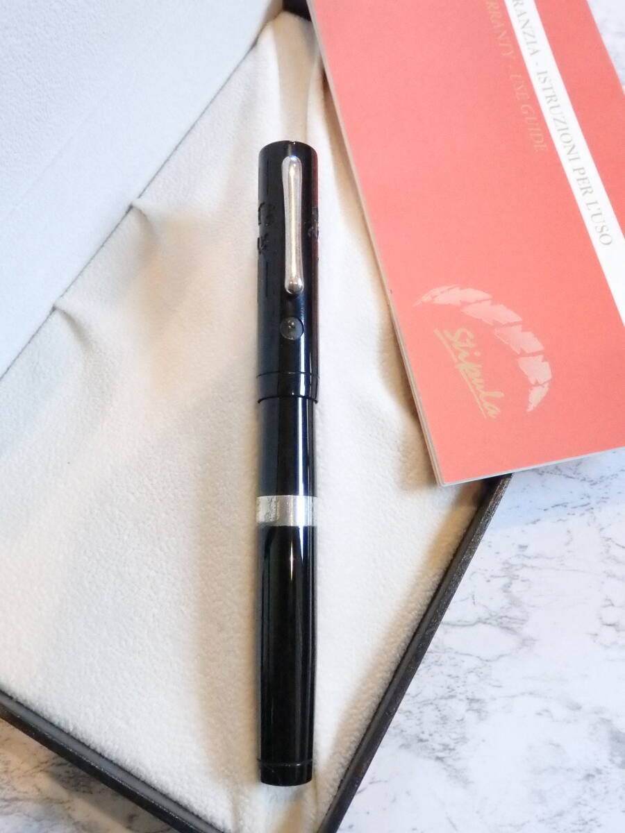 ◆【希少】スティピュラ F・バラッカ限定万年筆 ペン先:18K750ソリッドゴールド M 万年筆単体のみ函等なし拍卖