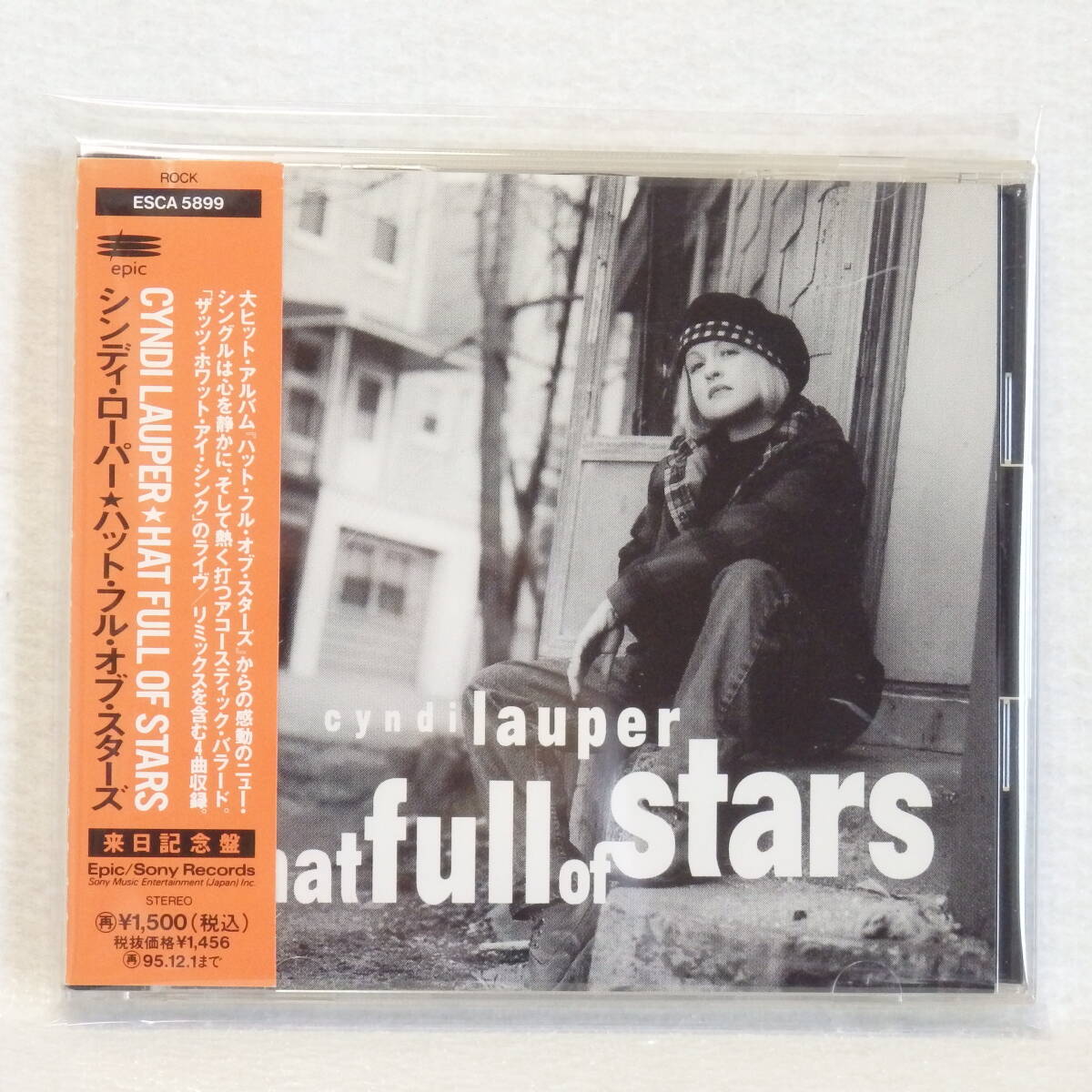 <新品同様> シンディ・ローパー / ハット・フル・オブ・スターズ (来日記念盤) 帯付 国内正規セル版拍卖