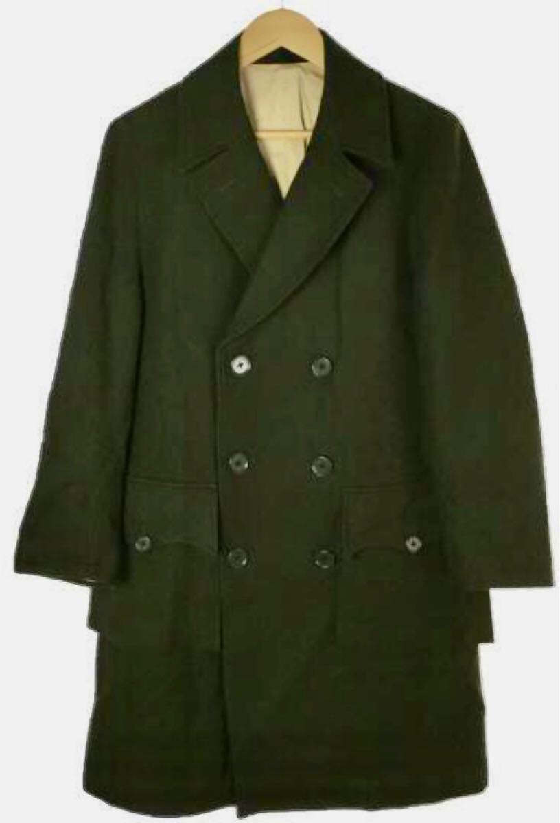 BEAMS+/TUBE ウールダブルチェスターコート拍卖