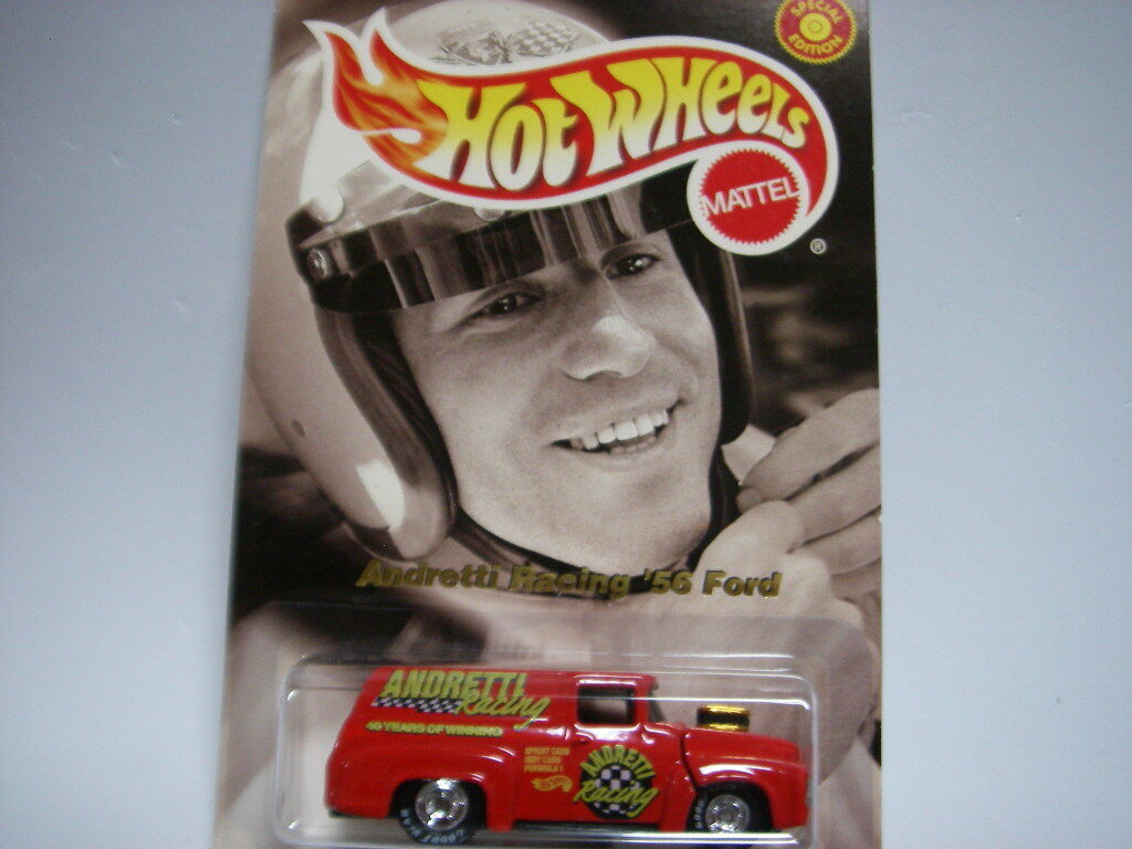 ホットウィール (マリオ アンドレッティ) '56 フォード パネル トラック <未開封> Hot Wheels フル グリッド拍卖
