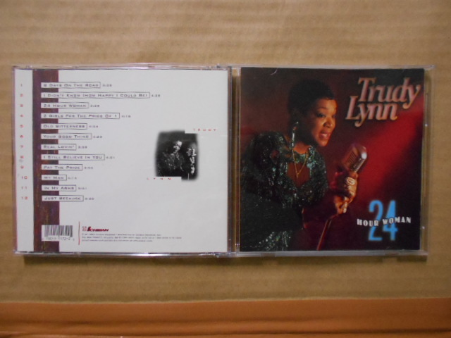 CD Trudy Lynn 「24 HOUR WOMAN」 輸入盤 ICH1172-2 盤にかすり傷 ジャケットは綺麗拍卖