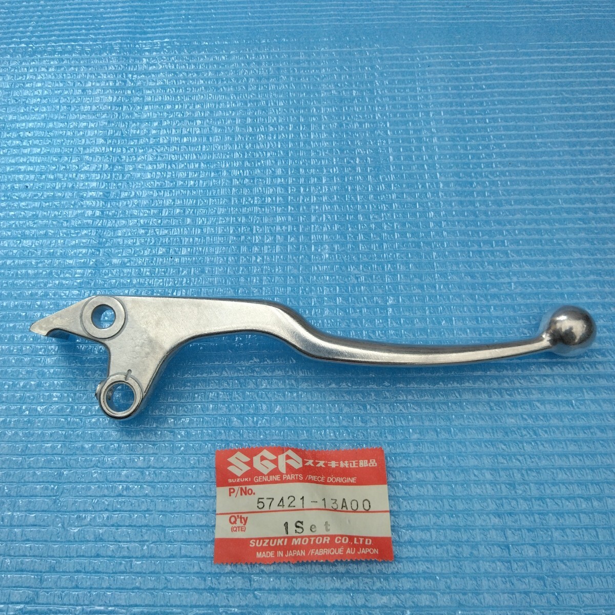 当時物 スズキ純正フロントブレーキレバー 検索)TS125 TS250X TS400 TM125 TM250 TM400 RH125 RH250 RH400 ハスラー DR370 DR500 SP500拍卖